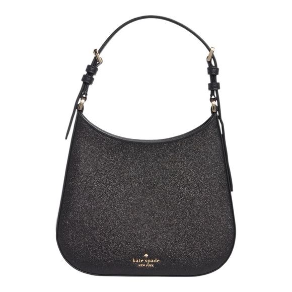 kate spade Handbags - Kate Spade Black Glitter Shoulder Bag